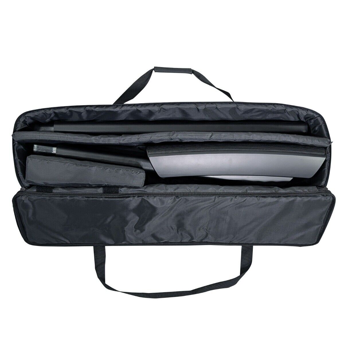 QSC KC12-BK 3000 Watt Active Powered 3-Way Column Loudspeaker System Black