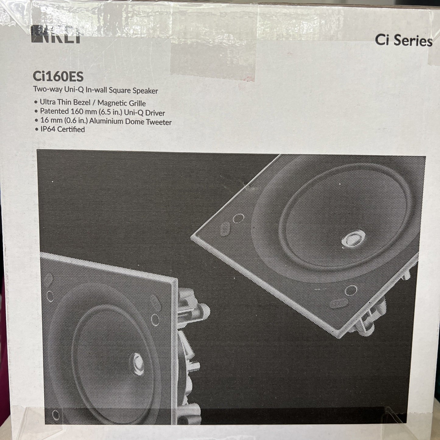 KEF Ci160ES Ci-E Series In-Wall Speaker - Pair