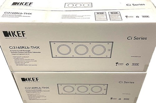 KEF Ci3160RLb-THX ULTRA In-Wall Subwoofer