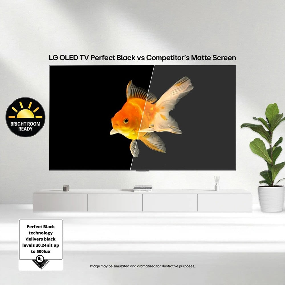 LG OLED83G5WUA 83" G5 Series OLED evo 4K UHD Smart webOS TV with One Wall Design (2025)