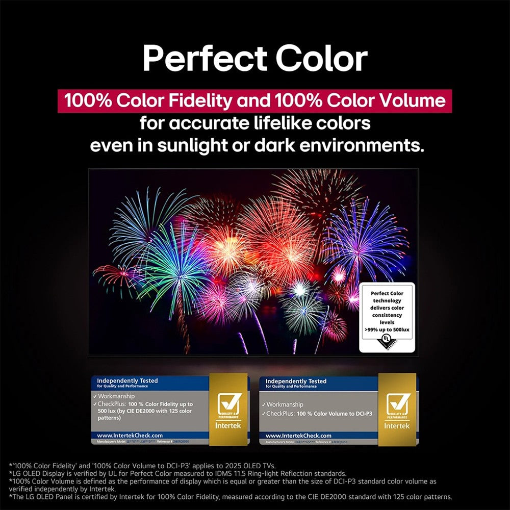 LG OLED83G5WUA 83" G5 Series OLED evo 4K UHD Smart webOS TV with One Wall Design (2025)