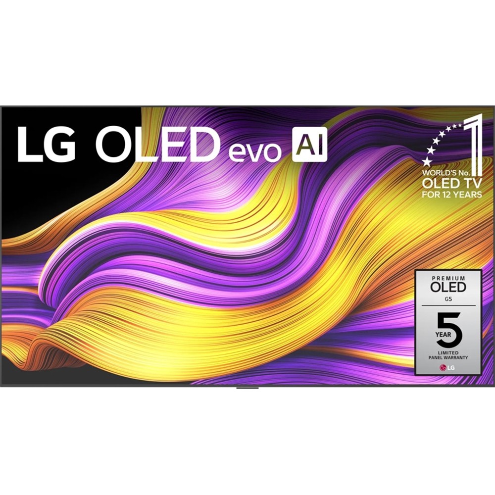 LG OLED77G5WUA 77" G5 Series OLED evo 4K UHD Smart webOS TV with One Wall Design (2025)