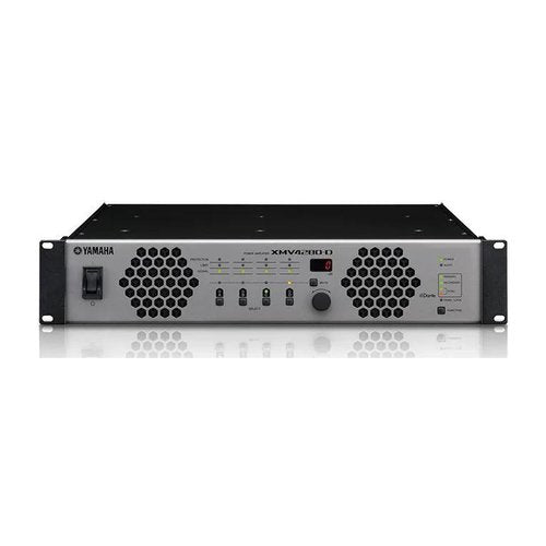 Yamaha XMV4280D 4-Channel 1120W Power Amplifier with Dante
