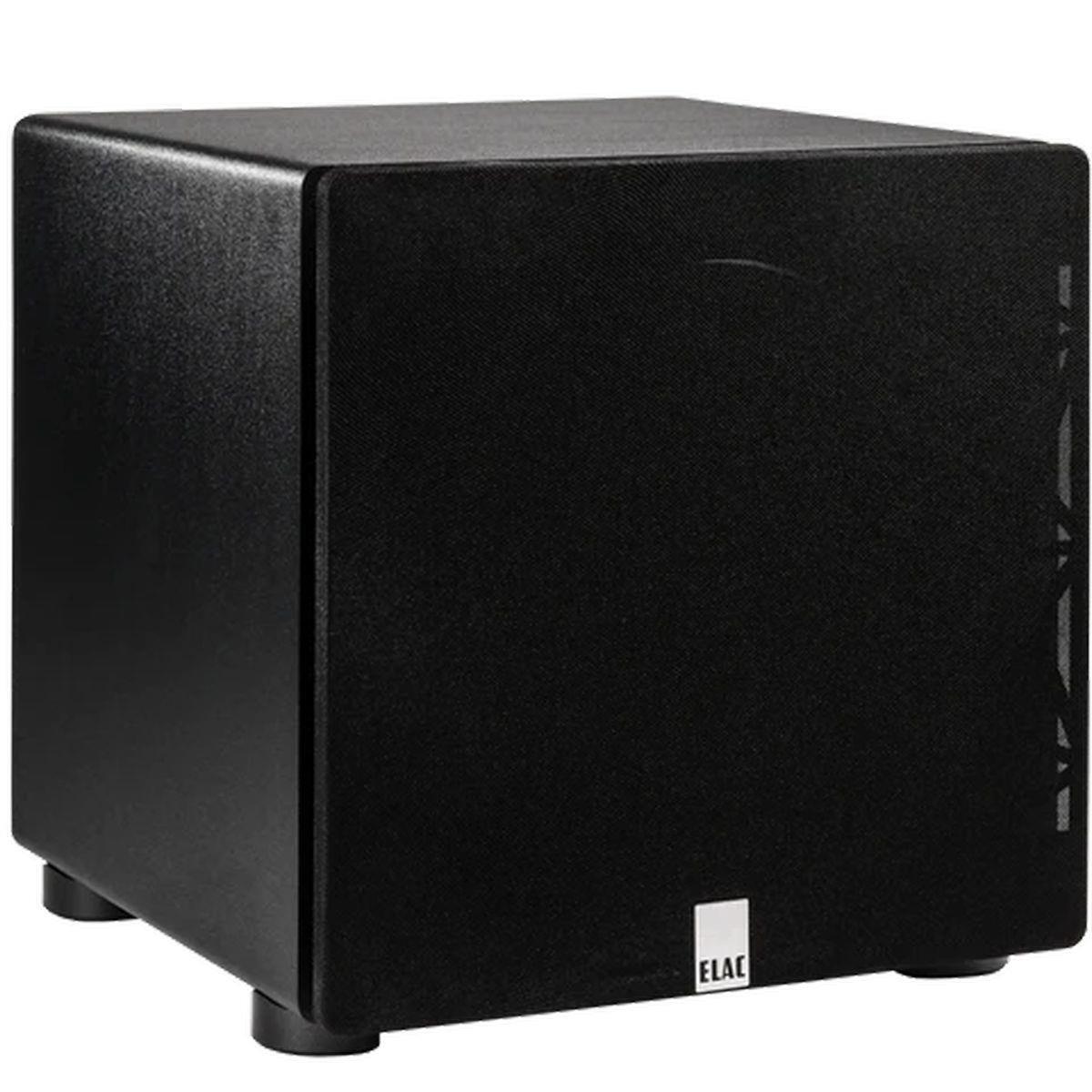 ELAC Varro Premium PS250-BK 10" 250W Powered Subwoofer, Black Vinyl