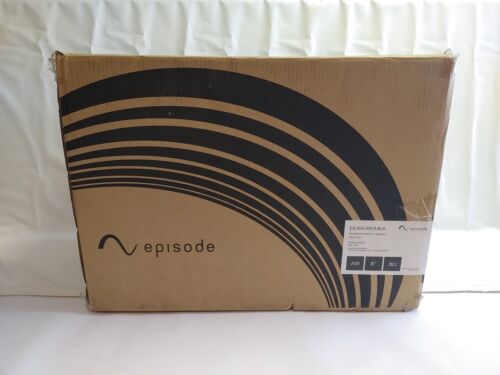 Episode ES-500-AW-8-BLK All-Weather Series 8" Speaker, Pair, Black