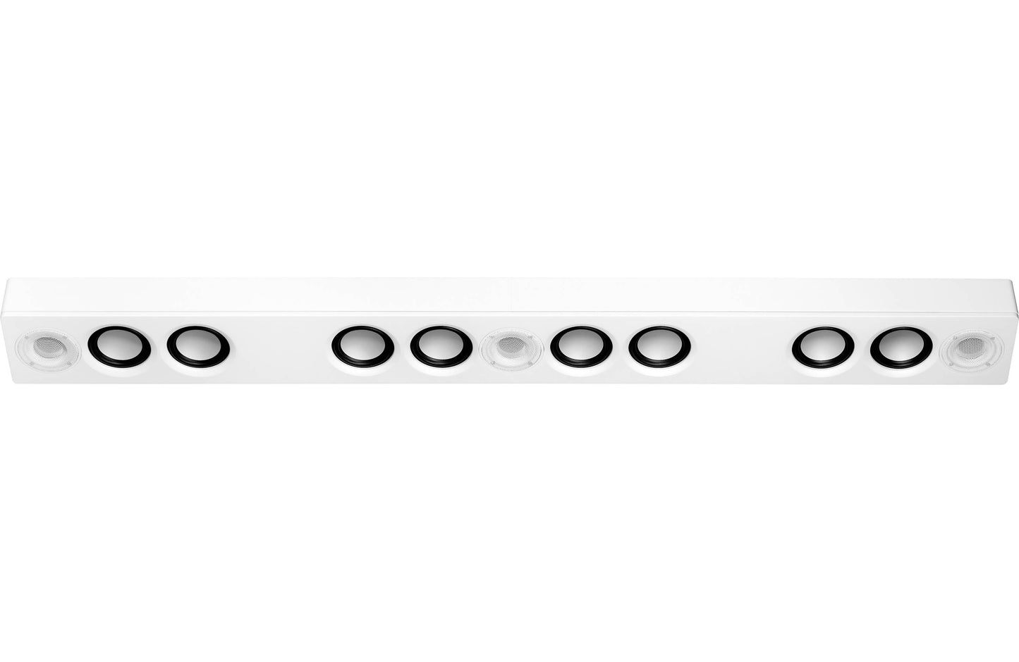 Elac Muro MSB41L Passive 3-Channel Home Theater Soundbar MS-SB41L-BK (White, Each)