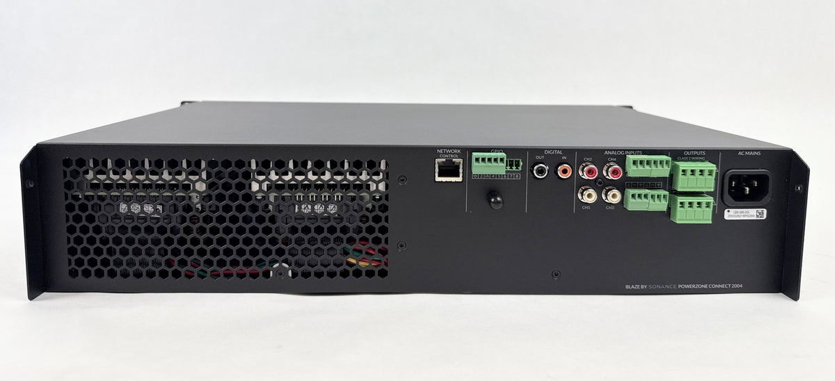 Sonance Blaze LBX-888-003 PowerZone Connect 2004 4-Channel 2000W DSP Amplifier