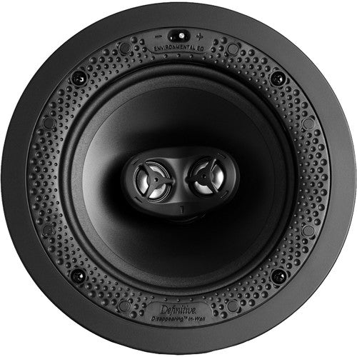Definitive Technology DI6.5STR Disappearing 6.5" Two-Way, 2-Channel Round In-Ceiling/Wall Speaker (UEVA)
