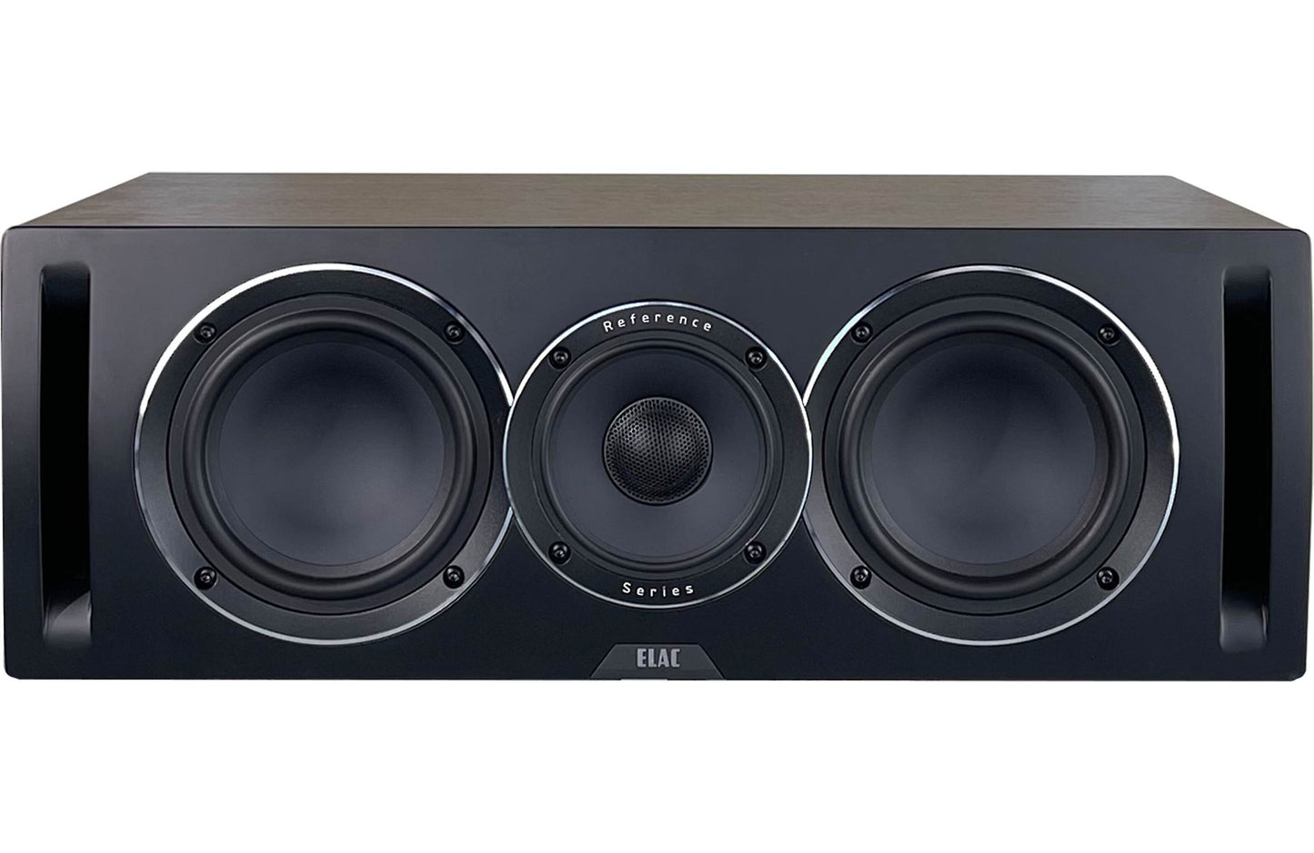 Elac UCR52-BK 5 1/4” Uni-Fi Reference Center Speaker - Black with Walnut