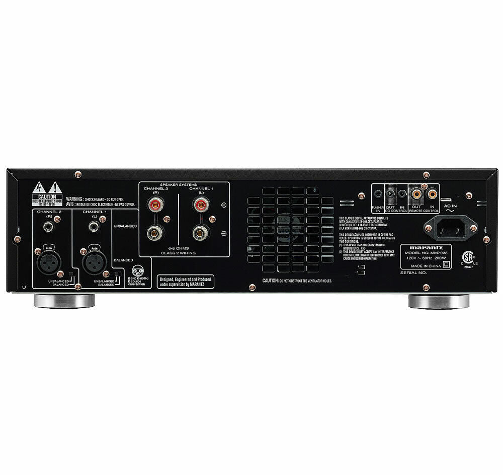 Marantz MM7025 2-Channel Power Amplifier