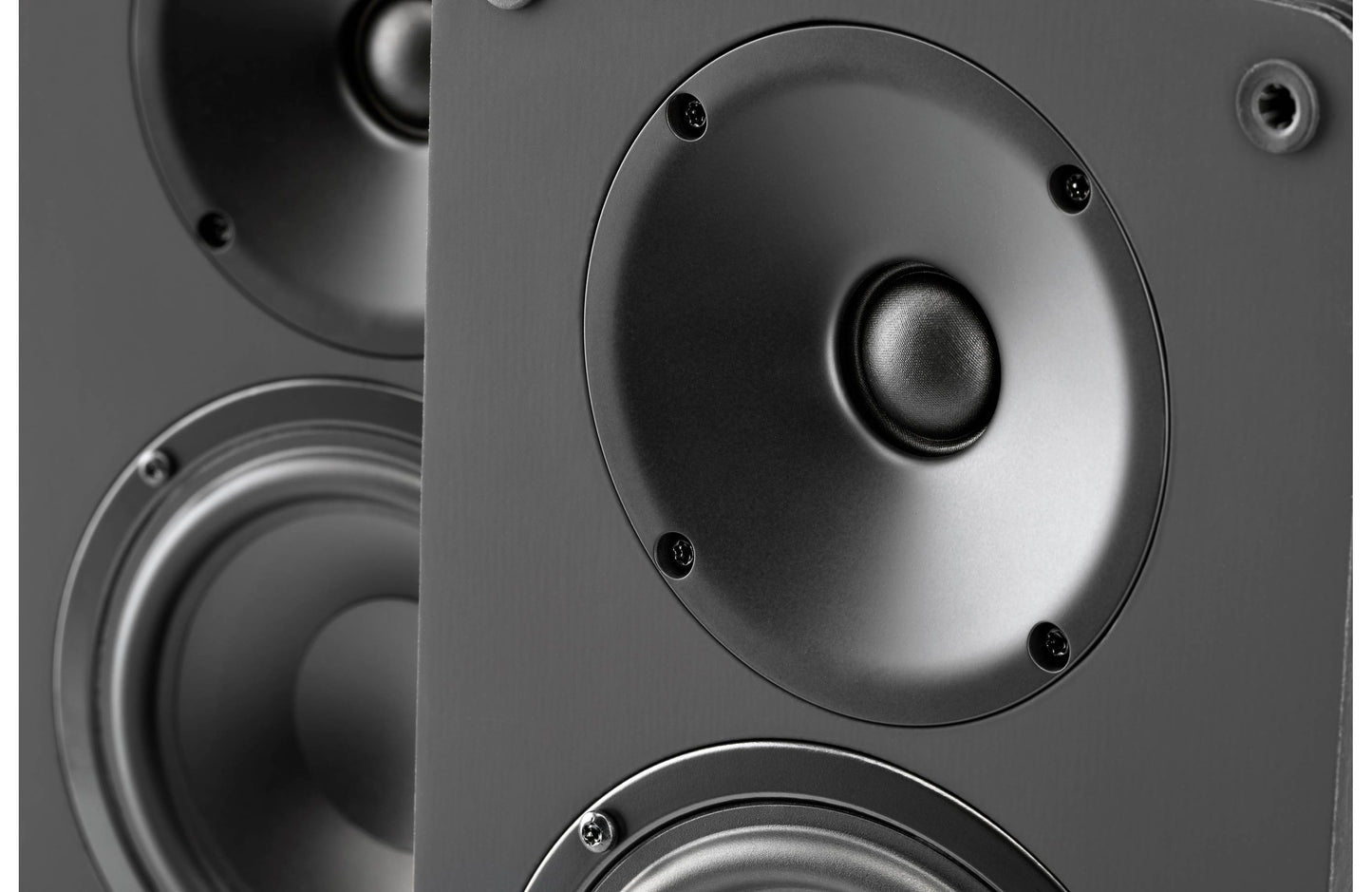 ELAC Debut ConneX DCB41-BK Powered Bookshelf Speakers with Bluetooth (Black)