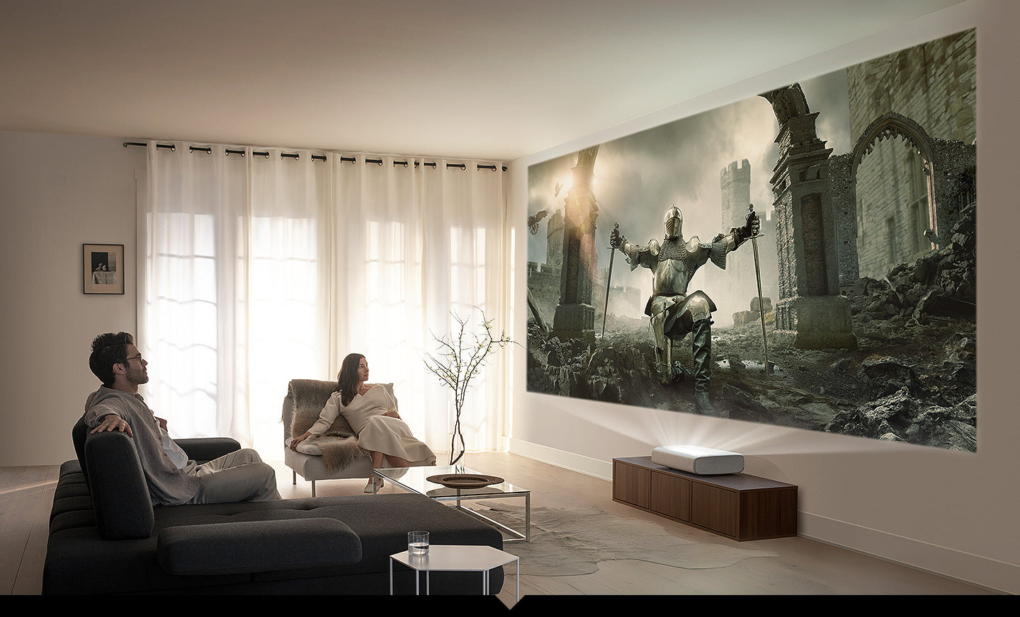 Samsung The Premier LSP9T 130" 4K Smart Triple Laser Projector TV (SP-LSP9TFAXZA)