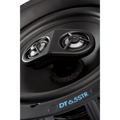 Definitive Technology DT6.5STR DT Series 6.5" Dual-Tweeter Two-Way In-Ceiling Speaker (White, Single) UGDB
