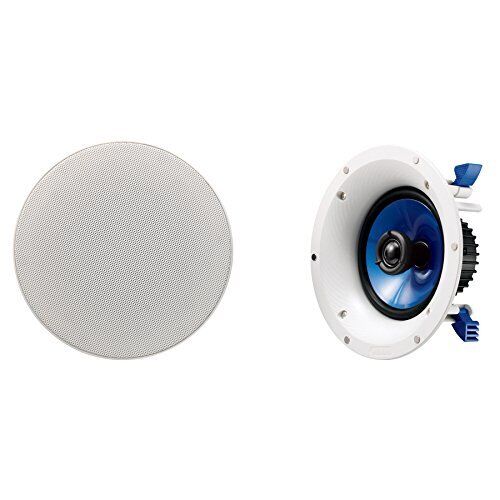 Yamaha NS-IC600 110 Watt 6.5-Inch 2-Way In-Ceiling Speakers - Pair, White