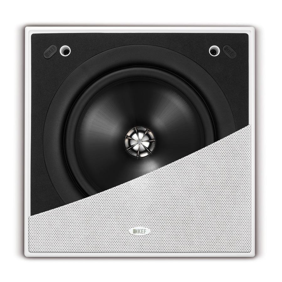KEF Ci200QS Square In-Wall Uni-Q Driver Loudspeaker (Each)