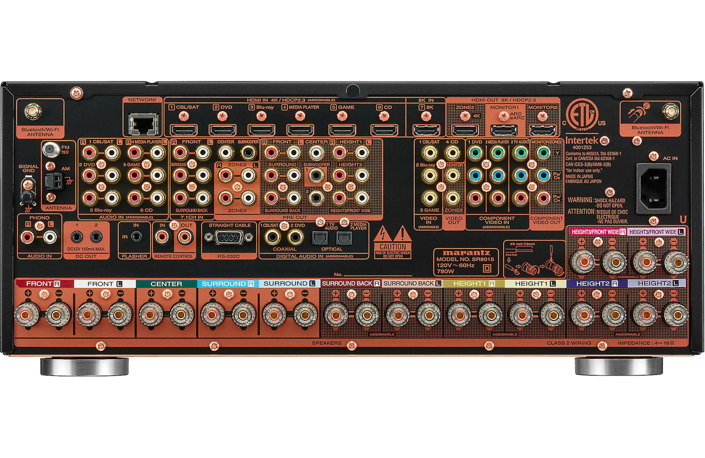 Marantz SR8015 11.2 Channel AV Receiver with HEOS Music Streaming