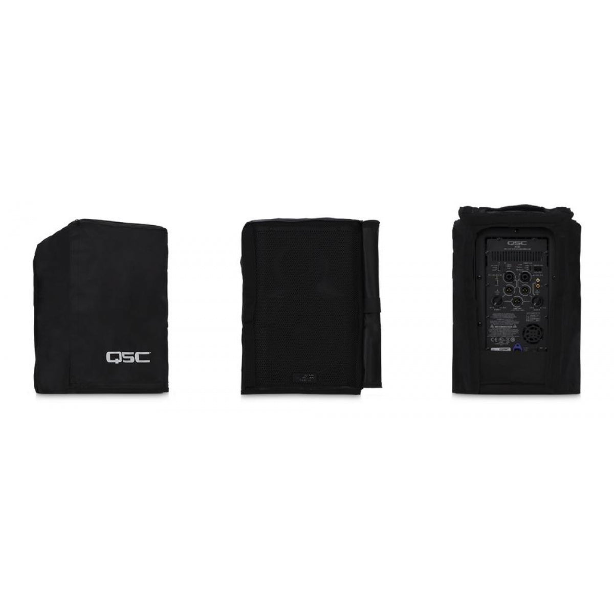 QSC K8 OUTDOOR COVER-TD Outdoor water resistant Nylon fabric cover for temporary outdoor