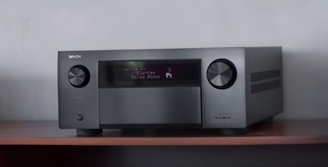 Denon AVR-A1H 15.4 Channel Home Theater 8K AV Receiver with Dolby Atmos