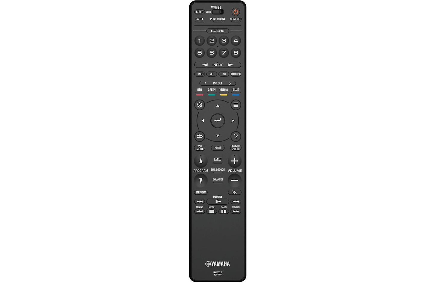 Yamaha AVENTAGE RX-A6A 9.2 Channel Home Theater Receiver with Dolby Atmos®, Wi-Fi®, Bluetooth®