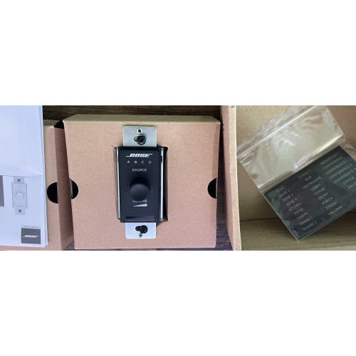 Bose Professional ControlCenter CC-3D Digital Wall Zone Controller (Black) 808930-0110