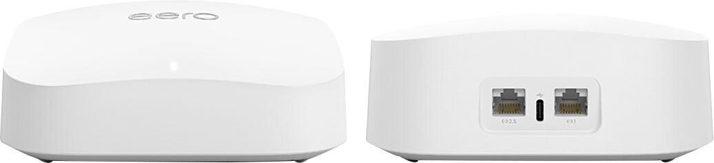 eero Pro 6E Tri-Band Mesh Advanced Wi-Fi Router System - White S011111 (1-Pack)