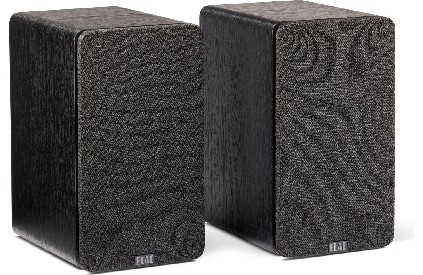 ELAC Debut ConneX DCB41-BK Powered Bookshelf Speakers with Bluetooth (Black)