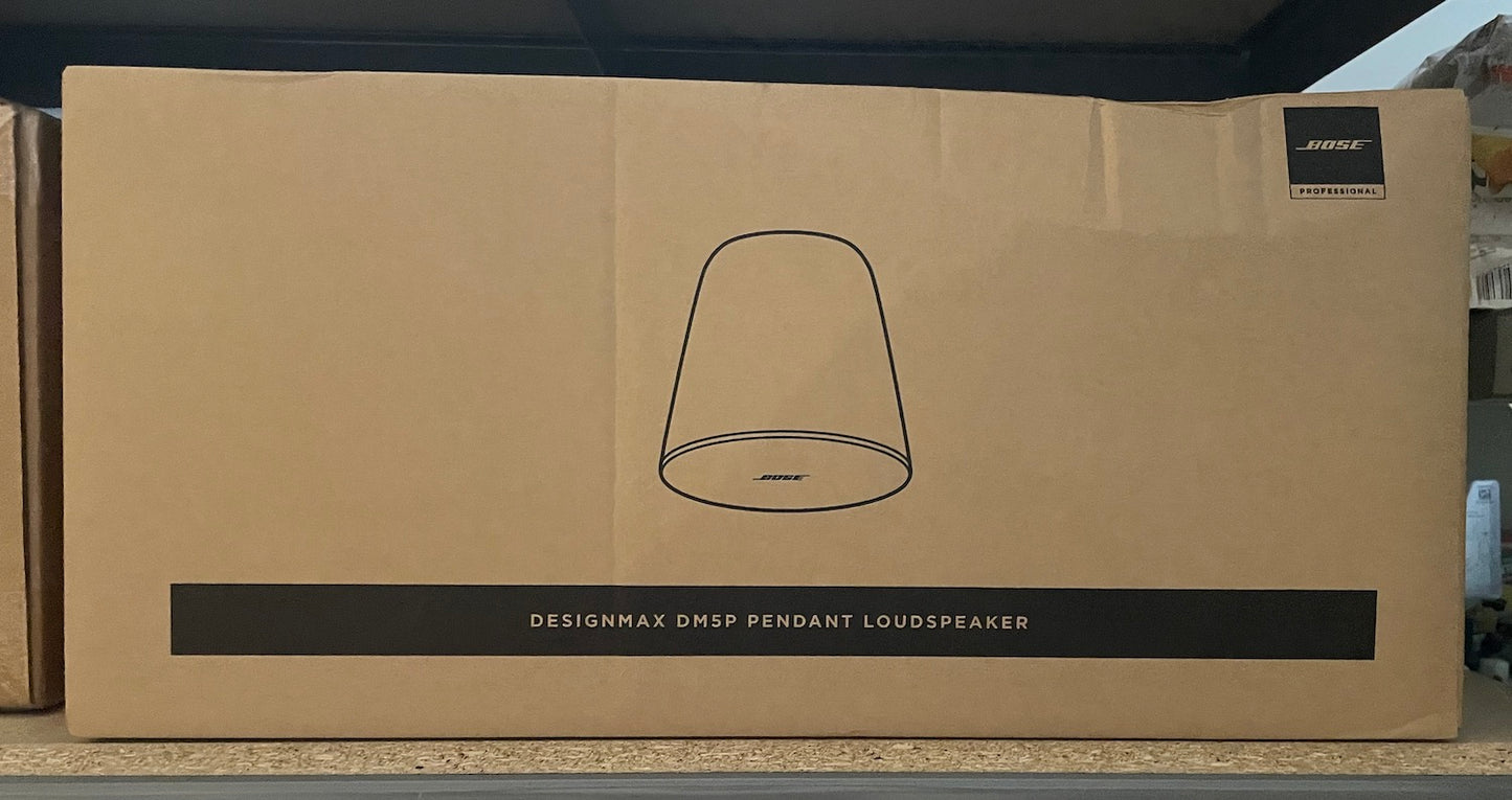 Bose Pro DesignMax DM5P Pendant Loudspeaker, Pair in White