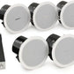 Bose Professional AudioPack Pro C6 120-volt In-Ceiling Loudspeaker Pack - White