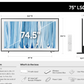Samsung QN75LS03HEFXZA 75" Frame Neo QLED 4K Smart TV with Art Mode 2026