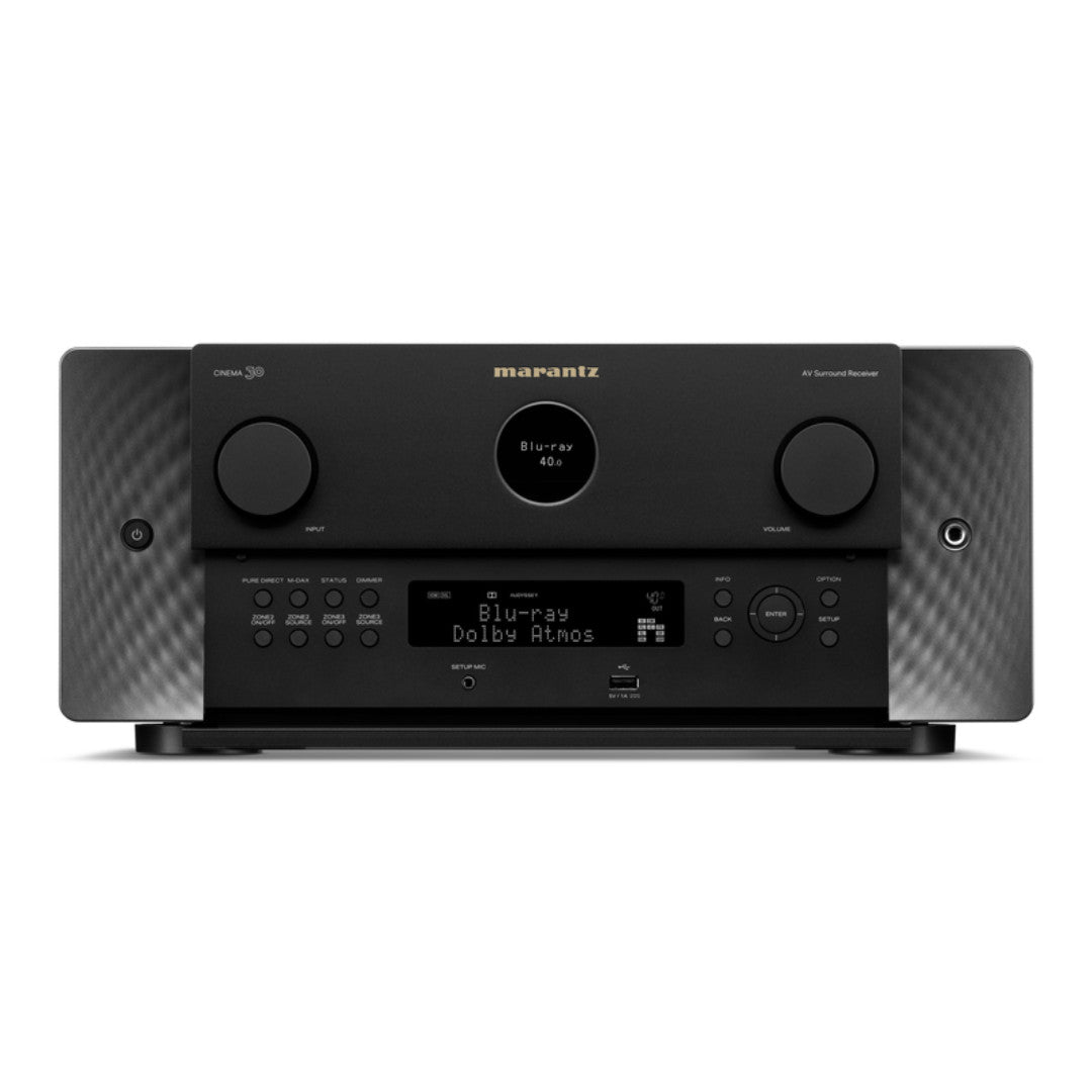 Marantz Cinema 30 11.4 Ch AV Receiver - Black Home Theater System with HDMI