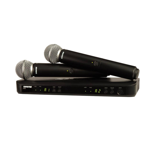 BLX288/SM58 Dual Vocal Wireless Microphone System J11