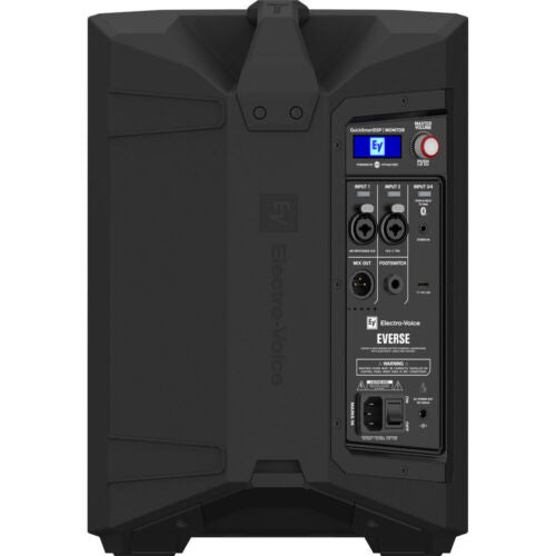 Electro-Voice EVERSE8-US Battery-Powered Loudspeaker w Bluetooth Audio (Black)