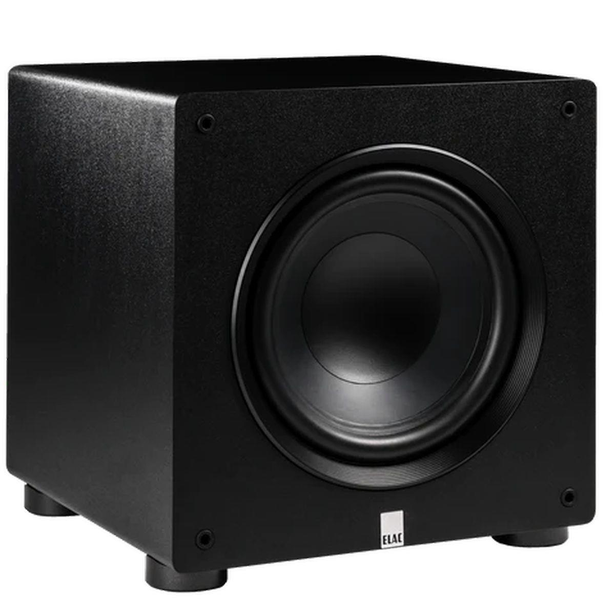ELAC Varro Premium PS350 12" 350W Powered Subwoofer, Black Vinyl