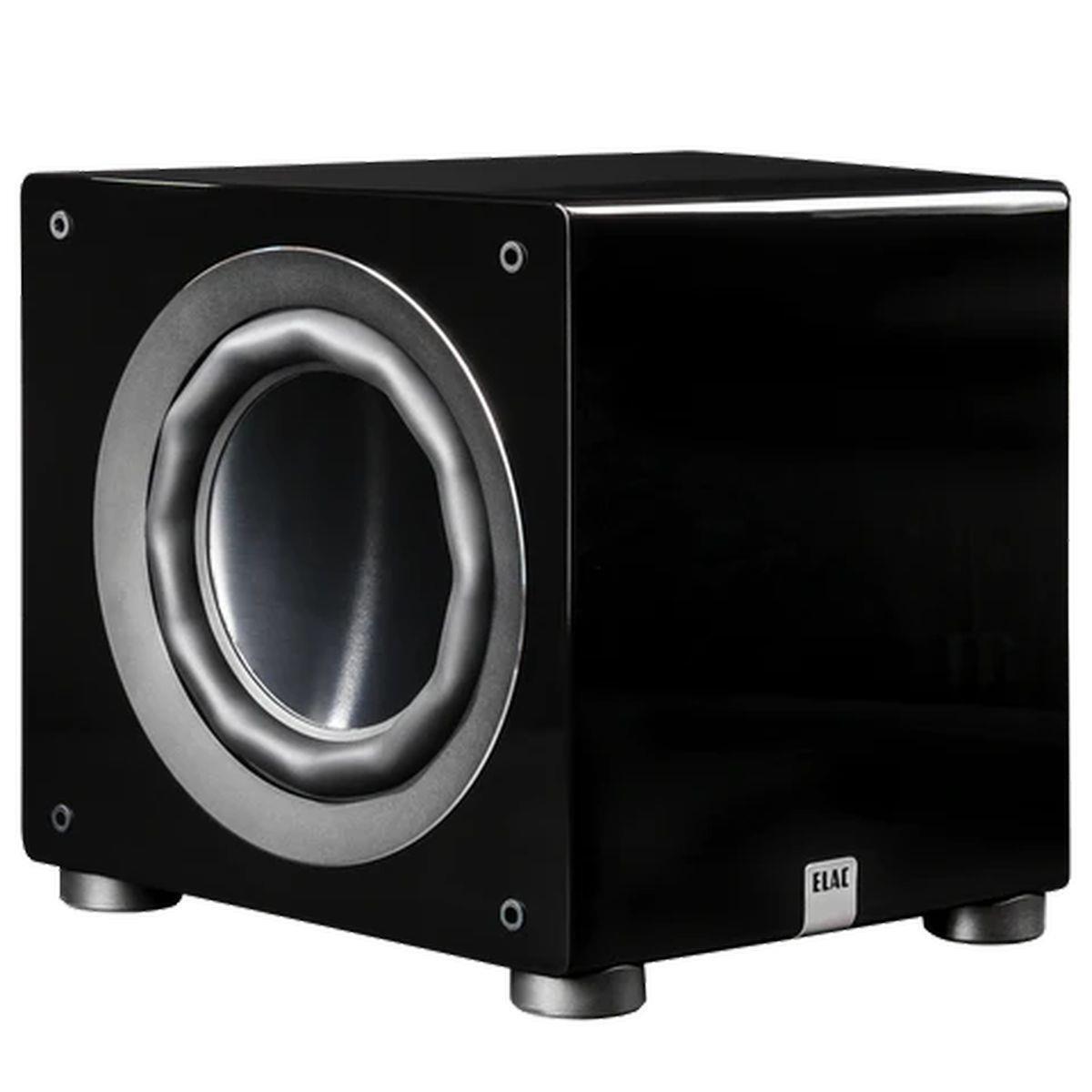 ELAC Varro Dual Reference DS1000 10" Ultra-Premium Powered Subwoofer - Gloss Black