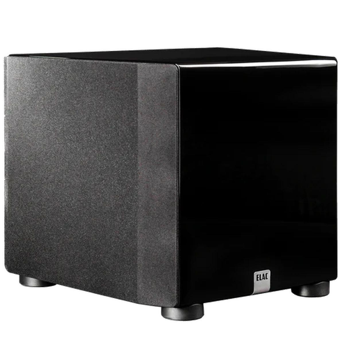 ELAC Varro Dual Reference DS1000 10" Ultra-Premium Powered Subwoofer - Gloss Black