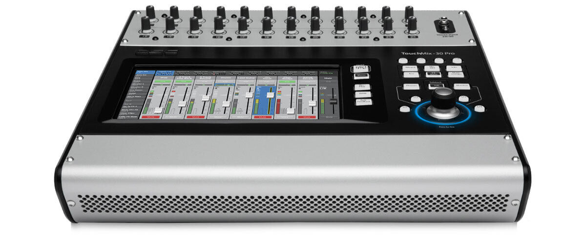 QSC TOUCHMIX-30 PRO-TD 32-Channel Compact Digital Mixer with Touchscreen