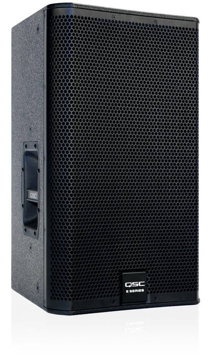QSC E112, 12" 2-Way Powered, Live Sound Reinforcement Loud Speaker - Black