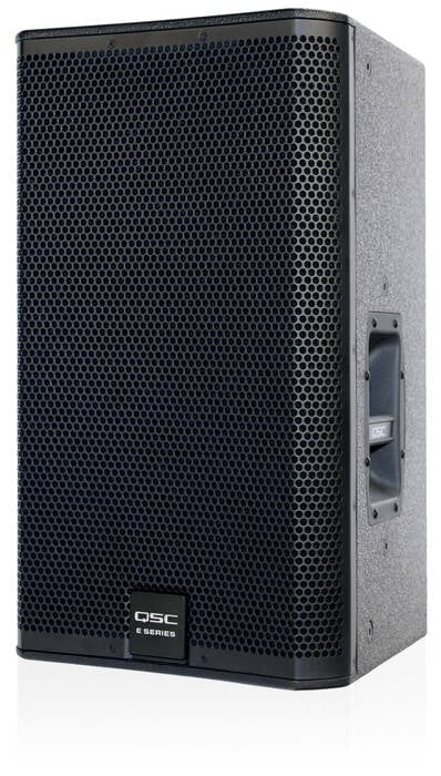 QSC E112, 12" 2-Way Powered, Live Sound Reinforcement Loud Speaker - Black