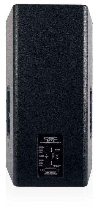 QSC E112, 12" 2-Way Powered, Live Sound Reinforcement Loud Speaker - Black