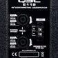QSC E112, 12" 2-Way Powered, Live Sound Reinforcement Loud Speaker - Black