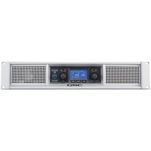 QSC GXD8 High-Performance Class D Power Amplifier with DSP
