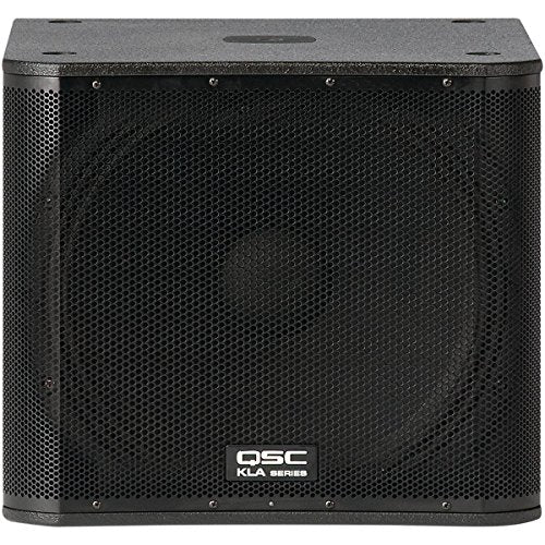 QSC KLA181-BK 18 Active Line Array Subwoofer, 1000W
