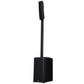 QSC KC12-BK 3000 Watt Active Powered 3-Way Column Loudspeaker System Black