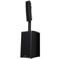 QSC KC12-BK 3000 Watt Active Powered 3-Way Column Loudspeaker System Black