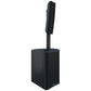QSC KC12-BK 3000 Watt Active Powered 3-Way Column Loudspeaker System Black