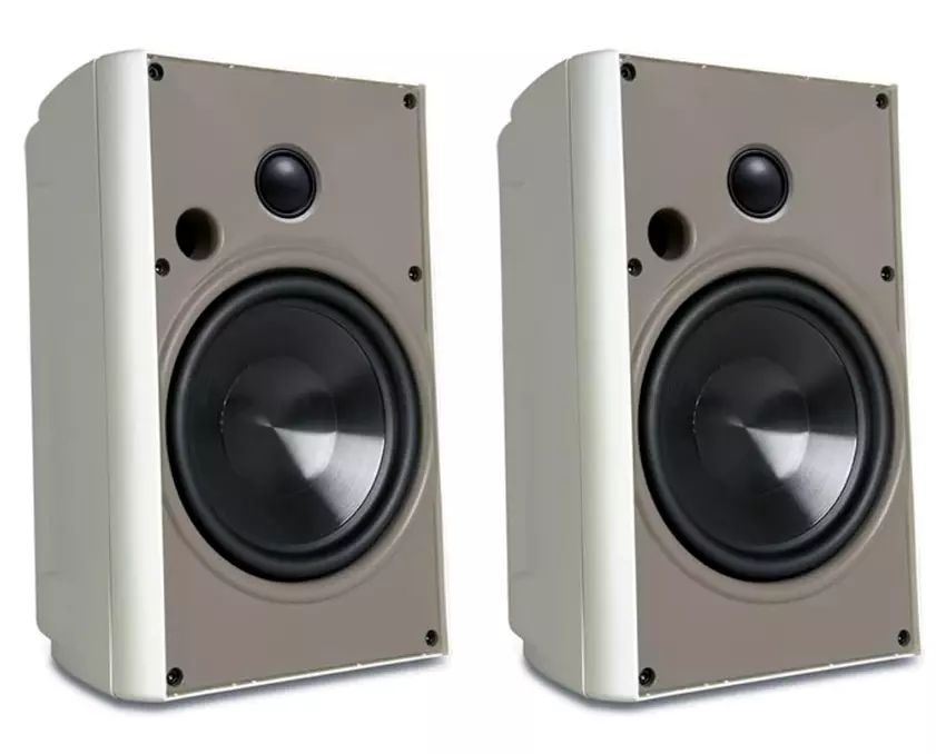 Proficient - AW650WHT - 6.25-Inch Indoor/Outdoor Speakers 8 Ohm - WHITE