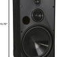 Proficient Audio AW830BLK 3-Way All-Weather Outdoor Speakers