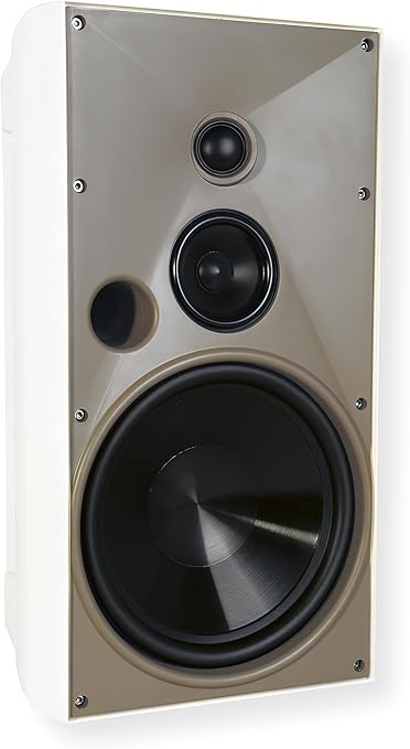 Proficient AW830WHT 8" 3-way Indoor/Outdoor Speaker - White