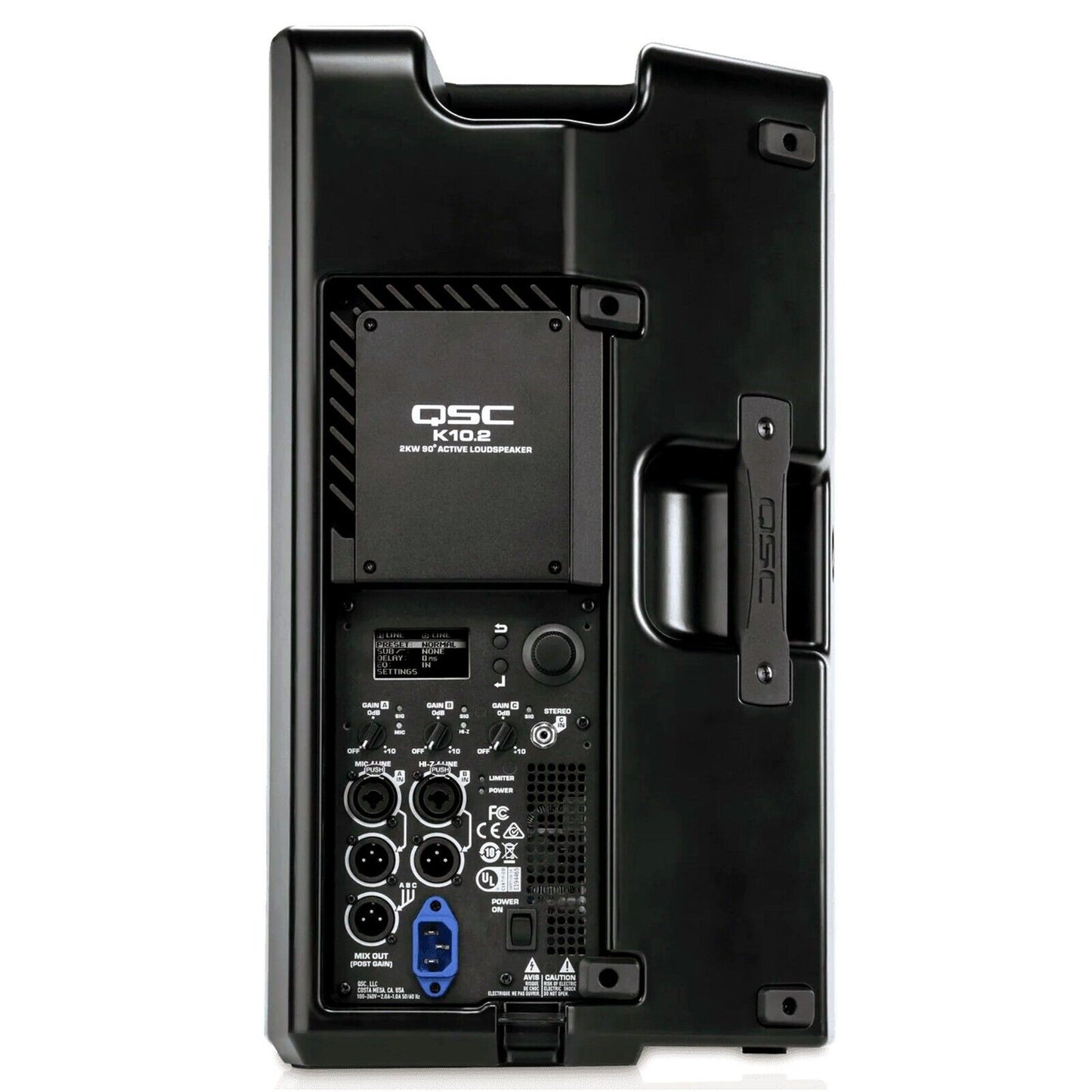 QSC K10.2 K2 Series 10-inch Active Loudspeaker Powered PA Stage Monitor Speaker K.10.2