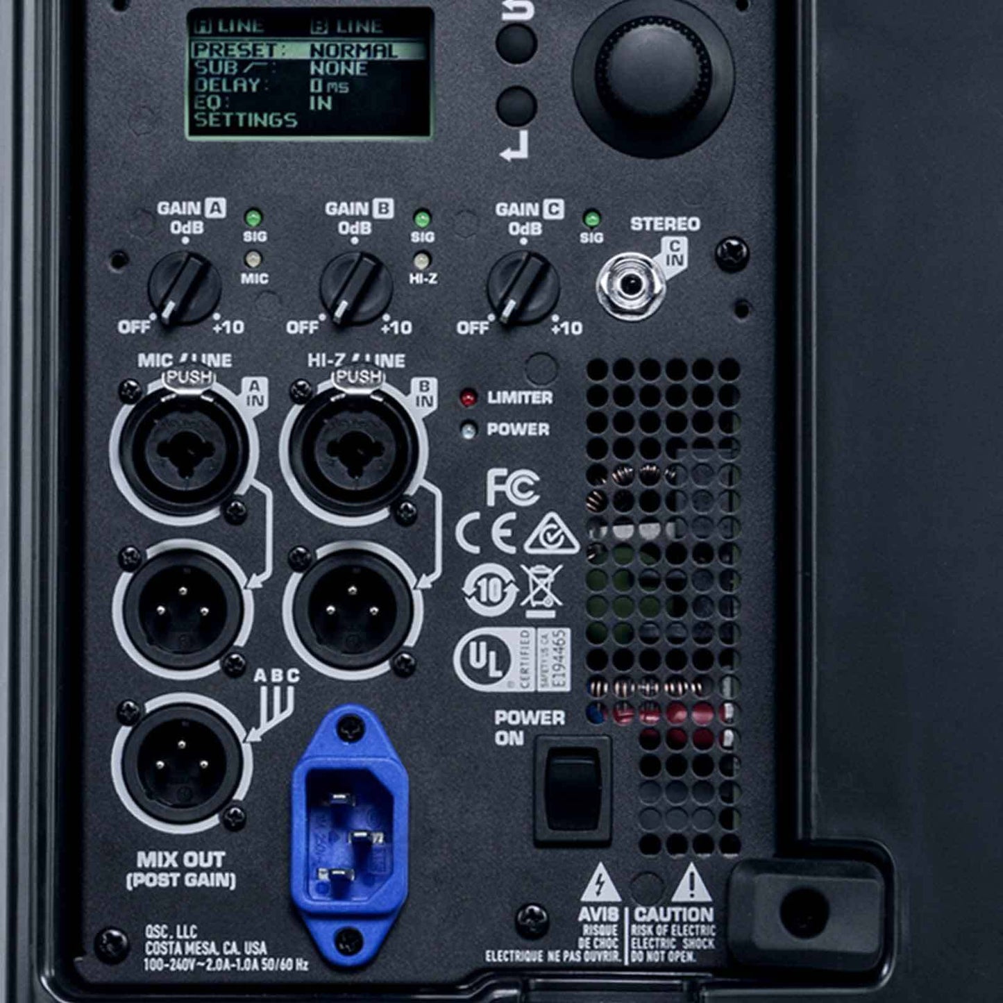 QSC K8.2 – 2000W 8" High-Performance Powered Loudspeaker K.8.2